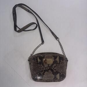 Michael‎ Kors Snakeskin Handbag/Cross body Purse Good Condition.